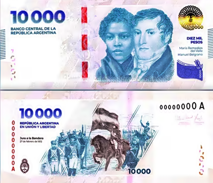 Nuevos billetes de $10.000 en circulación: Consejos para evitar falsificaciones
